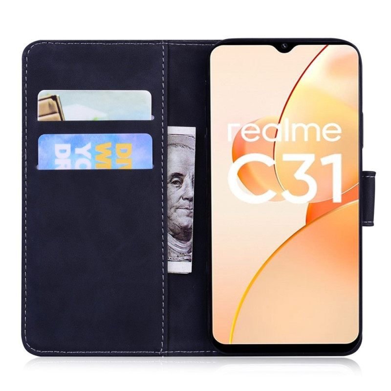 Θήκη Flip Realme GT Neo 3 Δερματίνη